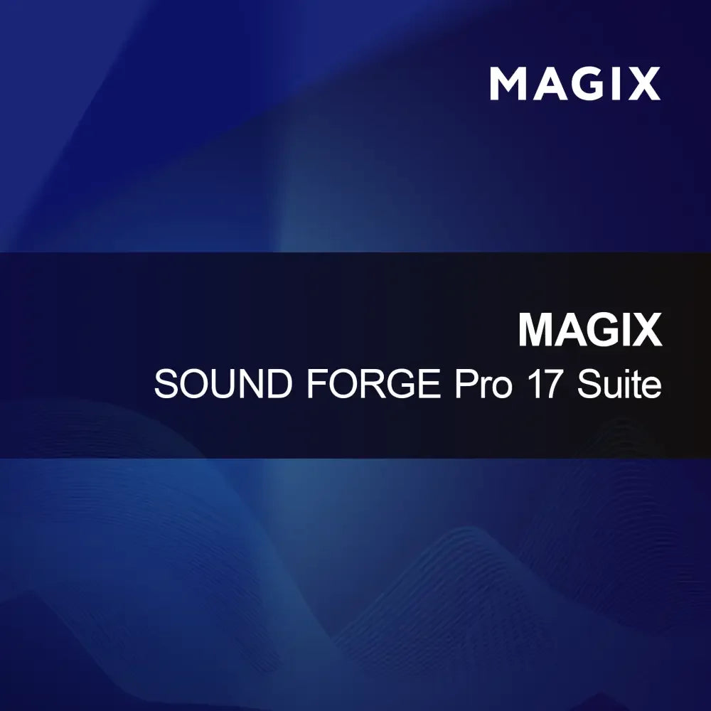 MAGIX SOUND FORGE Pro 17 Suite